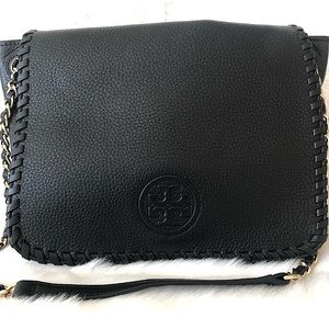 ✨Tory Burch Black Leather Bag